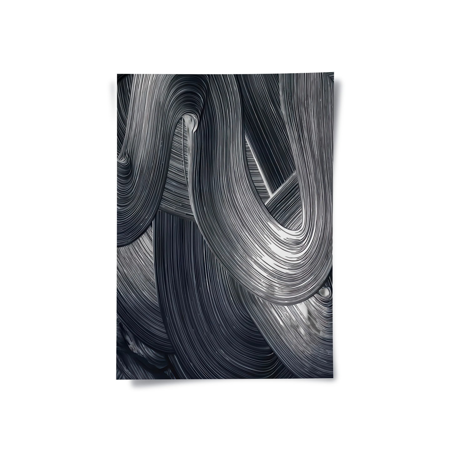 2Chrome Stroke Set of 2 - Poster