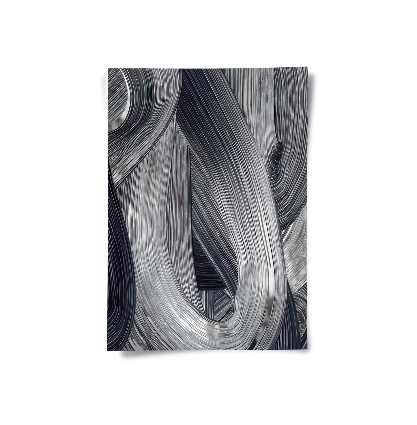 2Chrome Stroke Set of 2 - Poster