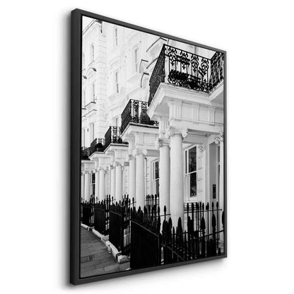 Classic London Townhouses - Canvas