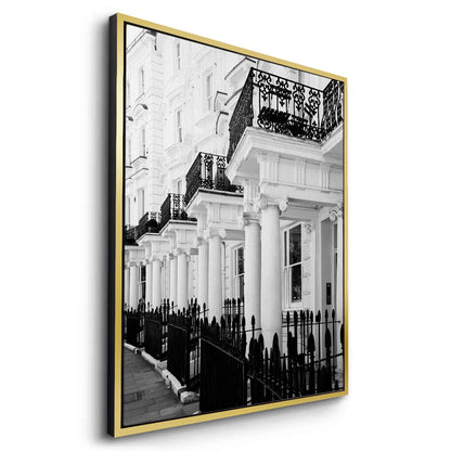 Classic London Townhouses - Canvas