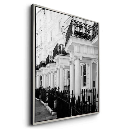 Classic London Townhouses - Canvas