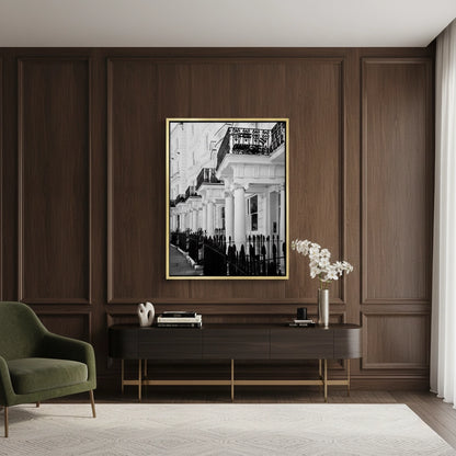 Classic London Townhouses - Canvas