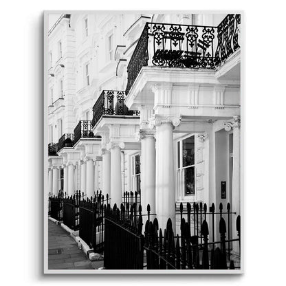 Classic London Townhouses - Fine Art