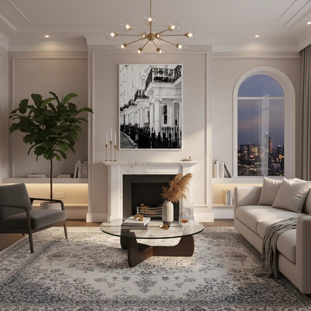 Classic London Townhouses - Fine Art