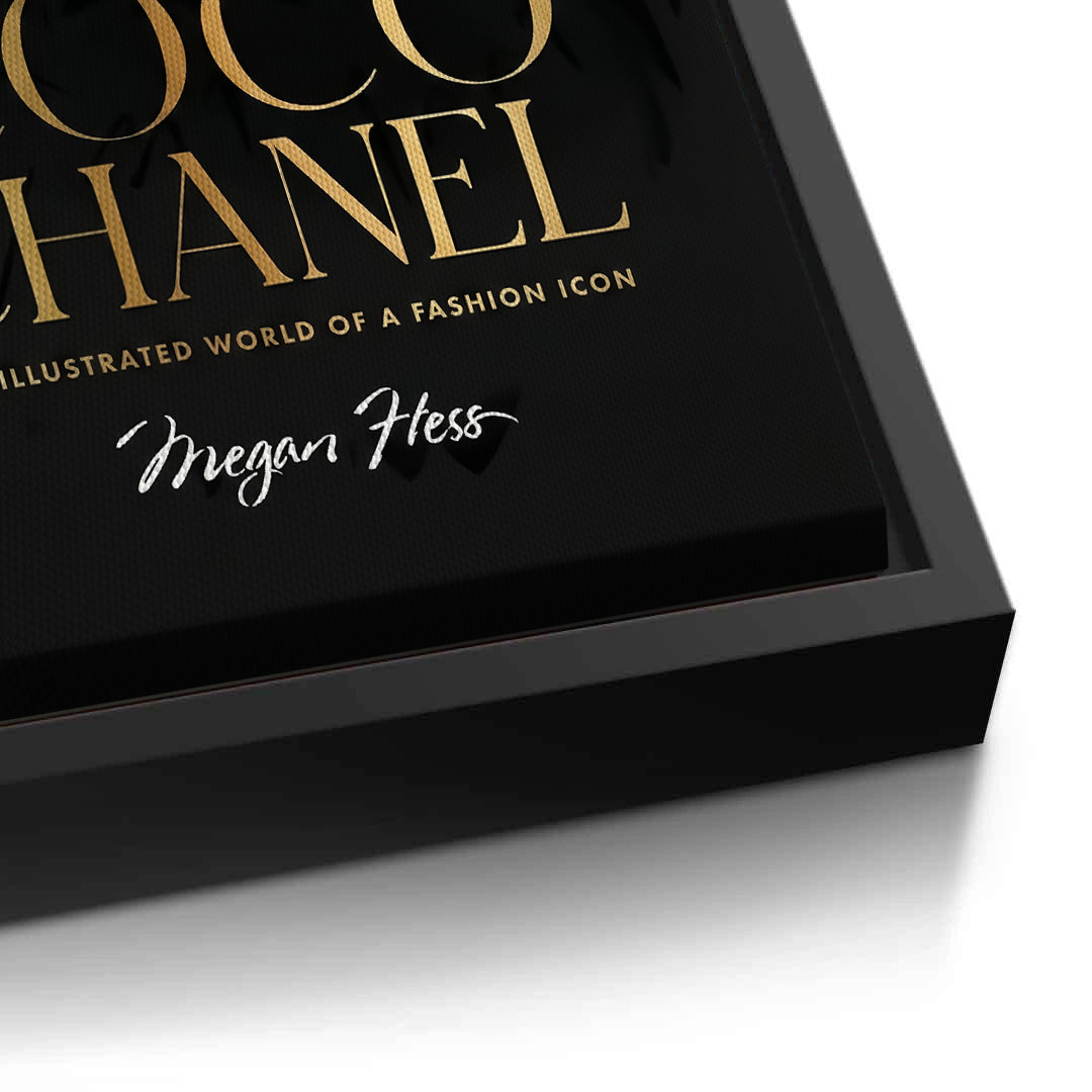 2Coco Chanel Fashion - Canvas