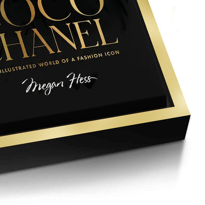 Coco Chanel Fashion - Canvas