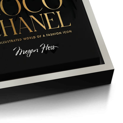 Coco Chanel Fashion - Canvas