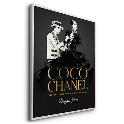 Coco Chanel Fashion - Canvas