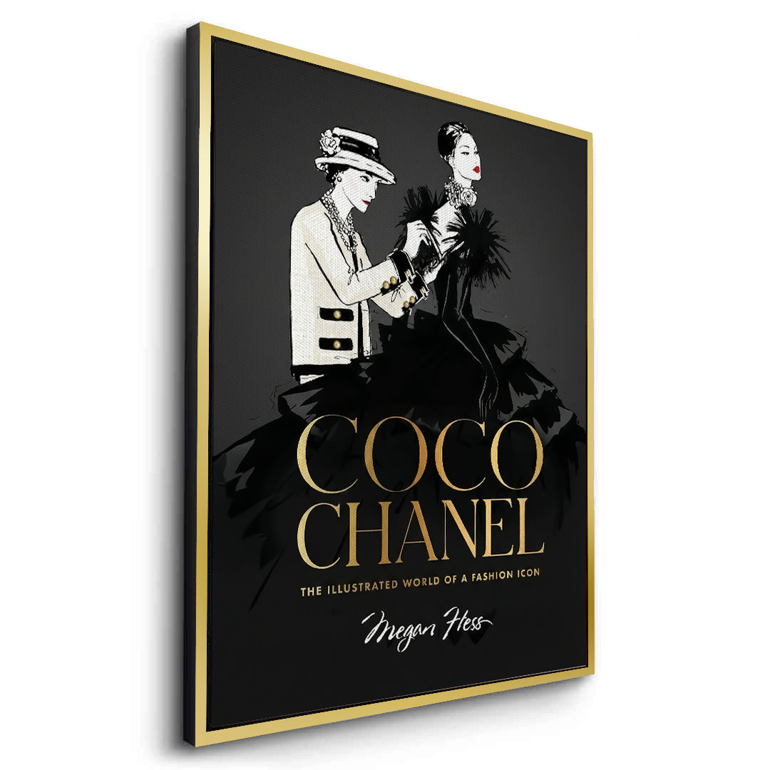 2Coco Chanel Fashion - Canvas