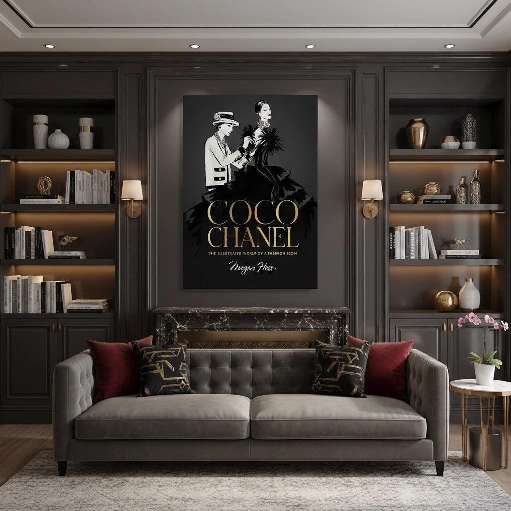 2Coco Chanel Fashion - Canvas