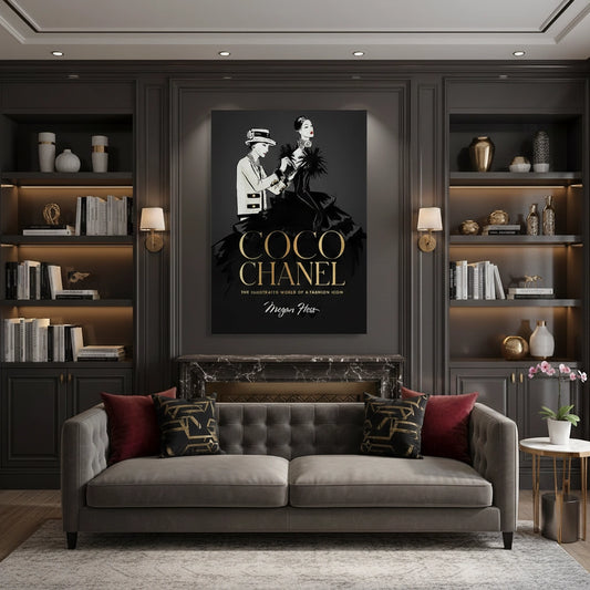 Coco Chanel Fashion - Canvas