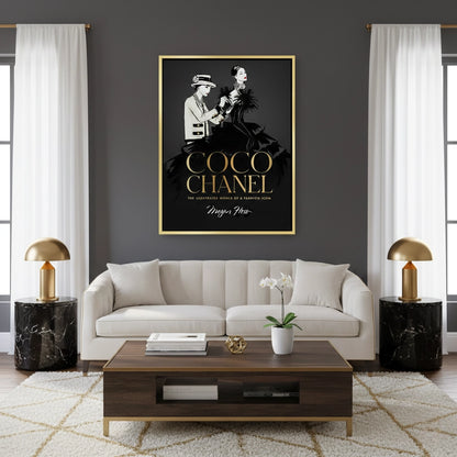 Coco Chanel Fashion - Canvas