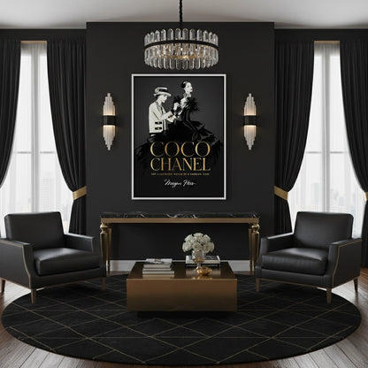 Coco Chanel Fashion - Canvas
