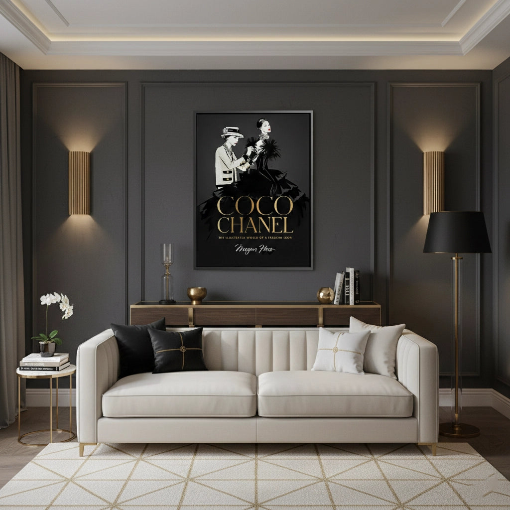 2Coco Chanel Fashion - Canvas