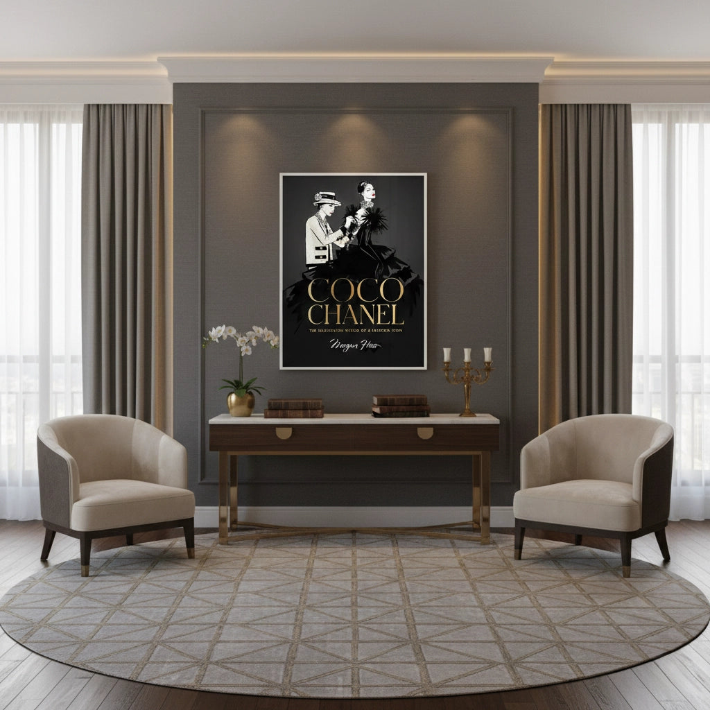 2Coco Chanel Fashion - Fine Art