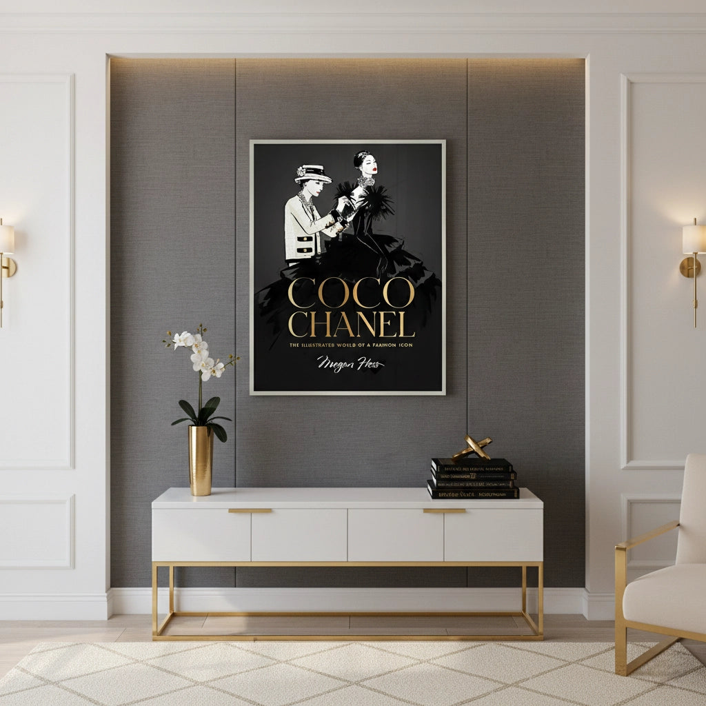 2Coco Chanel Fashion - Fine Art