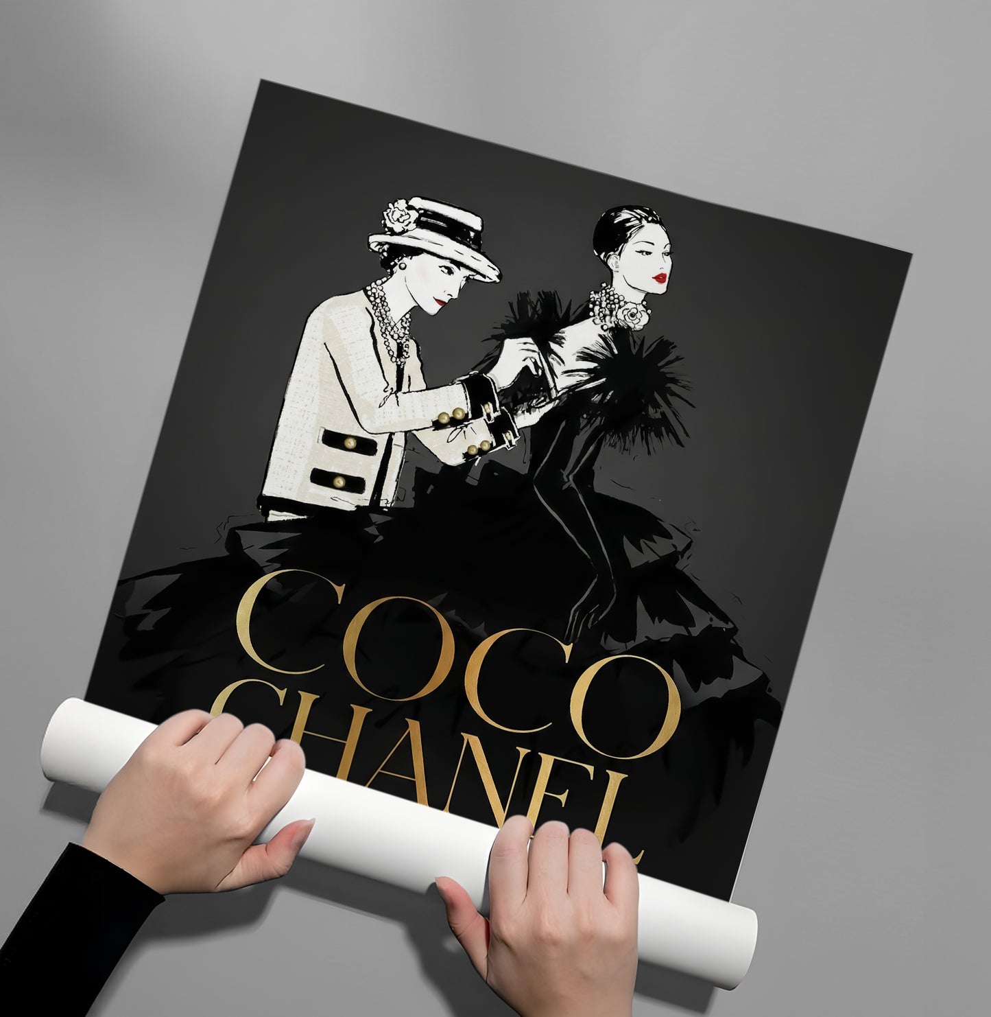 2Coco Chanel Fashion - Poster