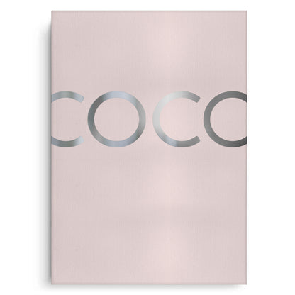 Coco Pink - Canvas