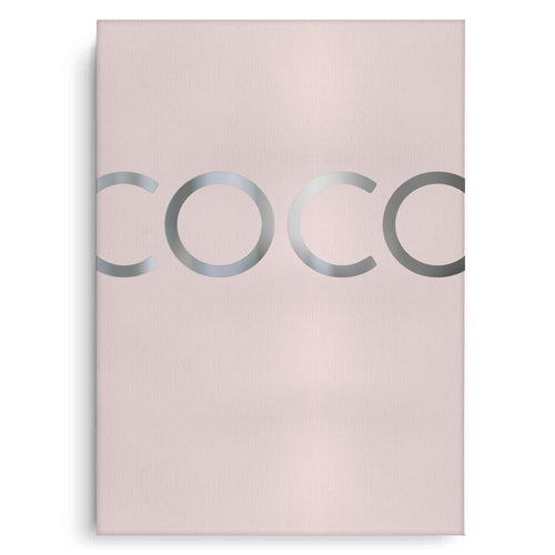 Coco Pink - Canvas