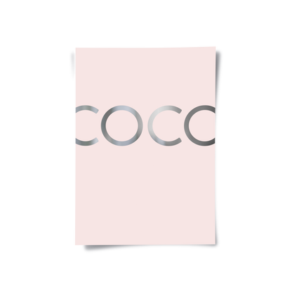 Coco Pink - Poster