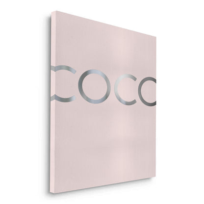 Coco Pink - Canvas