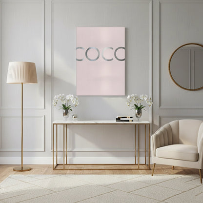 Coco Pink - Canvas