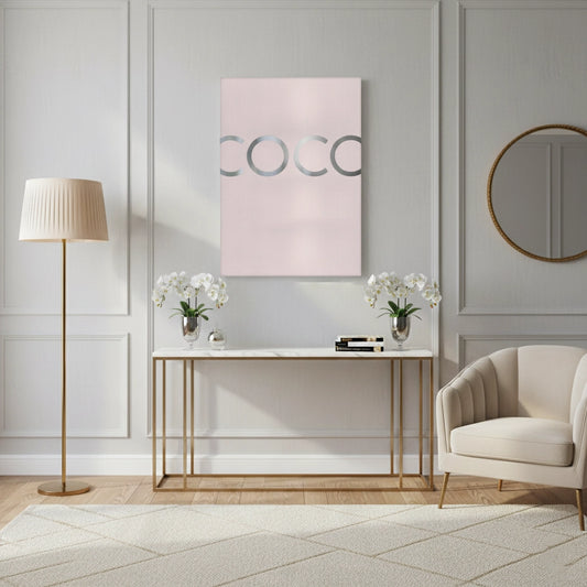 Coco Pink - Canvas