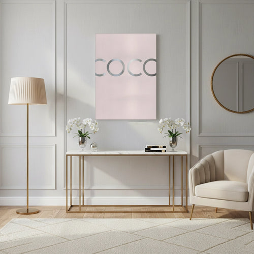 Coco Pink - Canvas