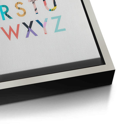Colorful Alphabet - Canvas