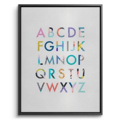 Colorful Alphabet - Canvas