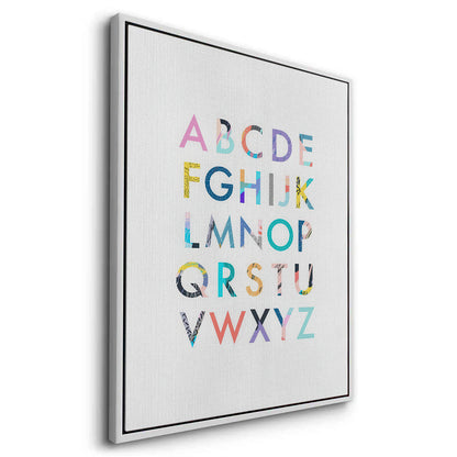Colorful Alphabet - Canvas
