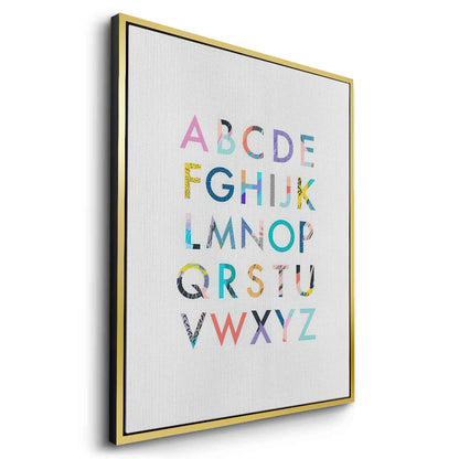 Colorful Alphabet - Canvas