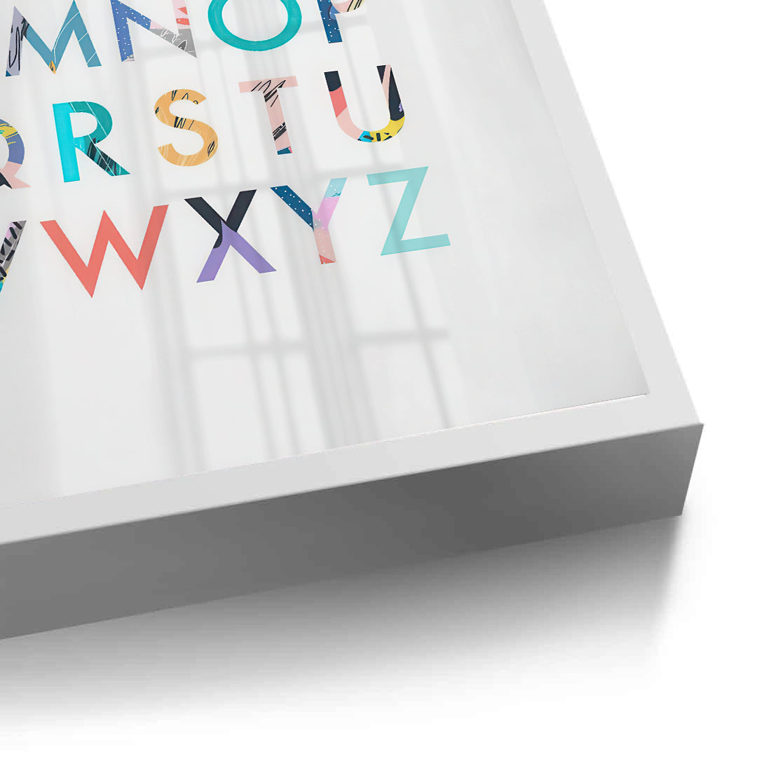 2Colorful Alphabet - Fine Art