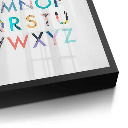 Colorful Alphabet - Fine Art