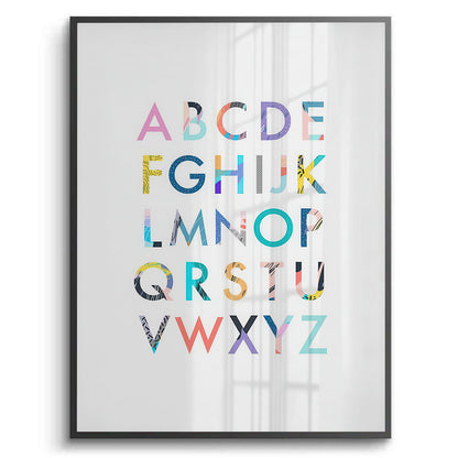 Colorful Alphabet - Fine Art