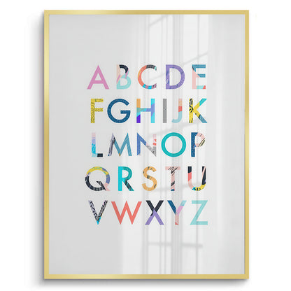Colorful Alphabet - Fine Art