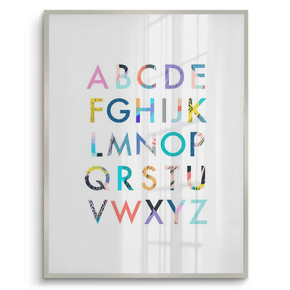 Colorful Alphabet - Fine Art