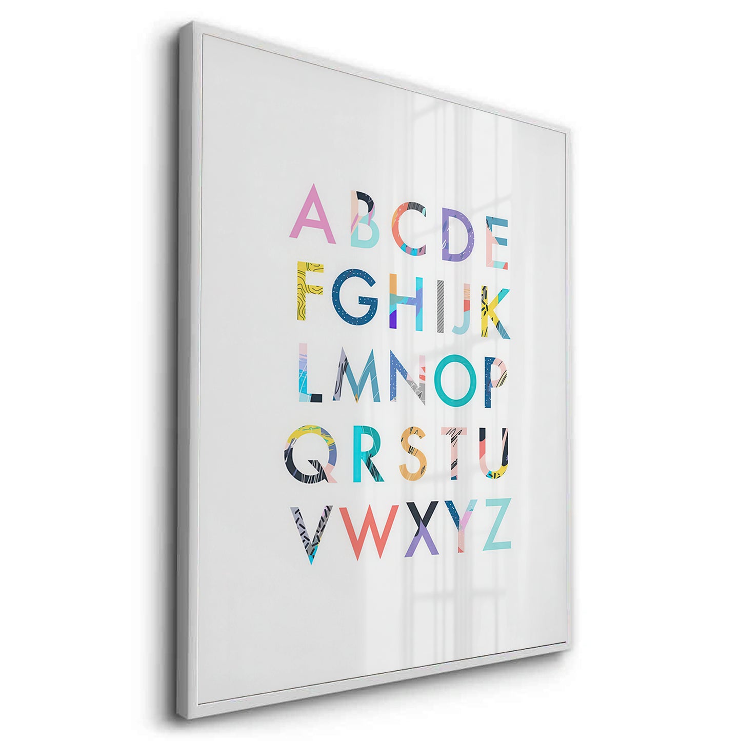 2Colorful Alphabet - Fine Art