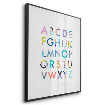 Colorful Alphabet - Fine Art