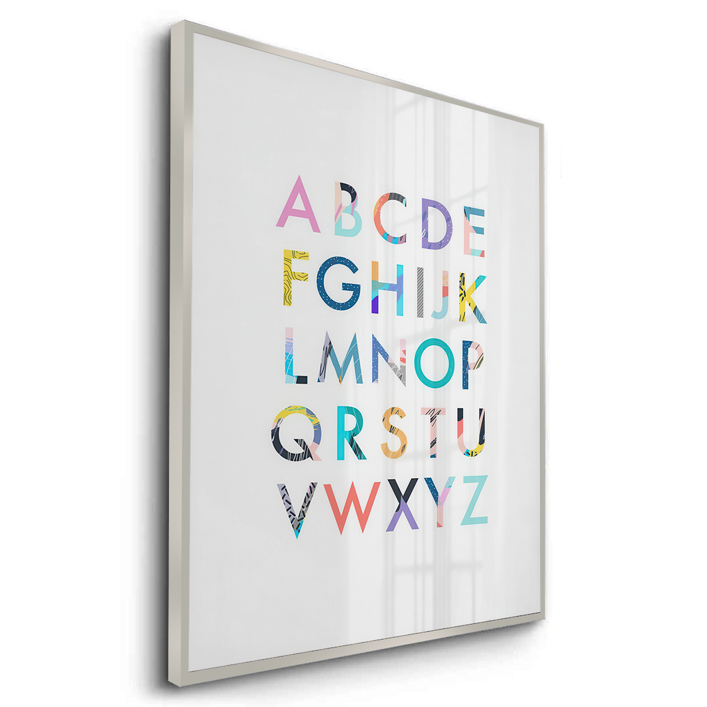 2Colorful Alphabet - Fine Art