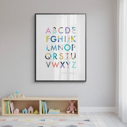 Colorful Alphabet - Fine Art