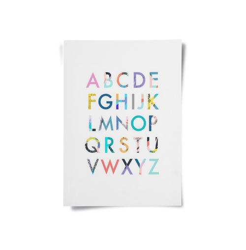 Colorful Alphabet - Poster