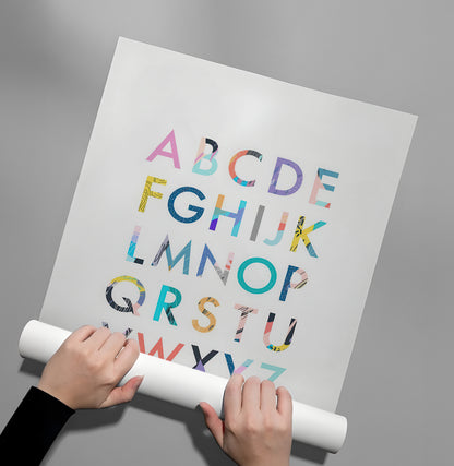 Colorful Alphabet - Poster