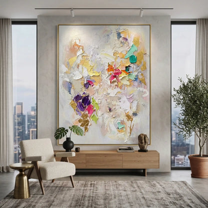 Colorful Pastel Abstract #CPA881