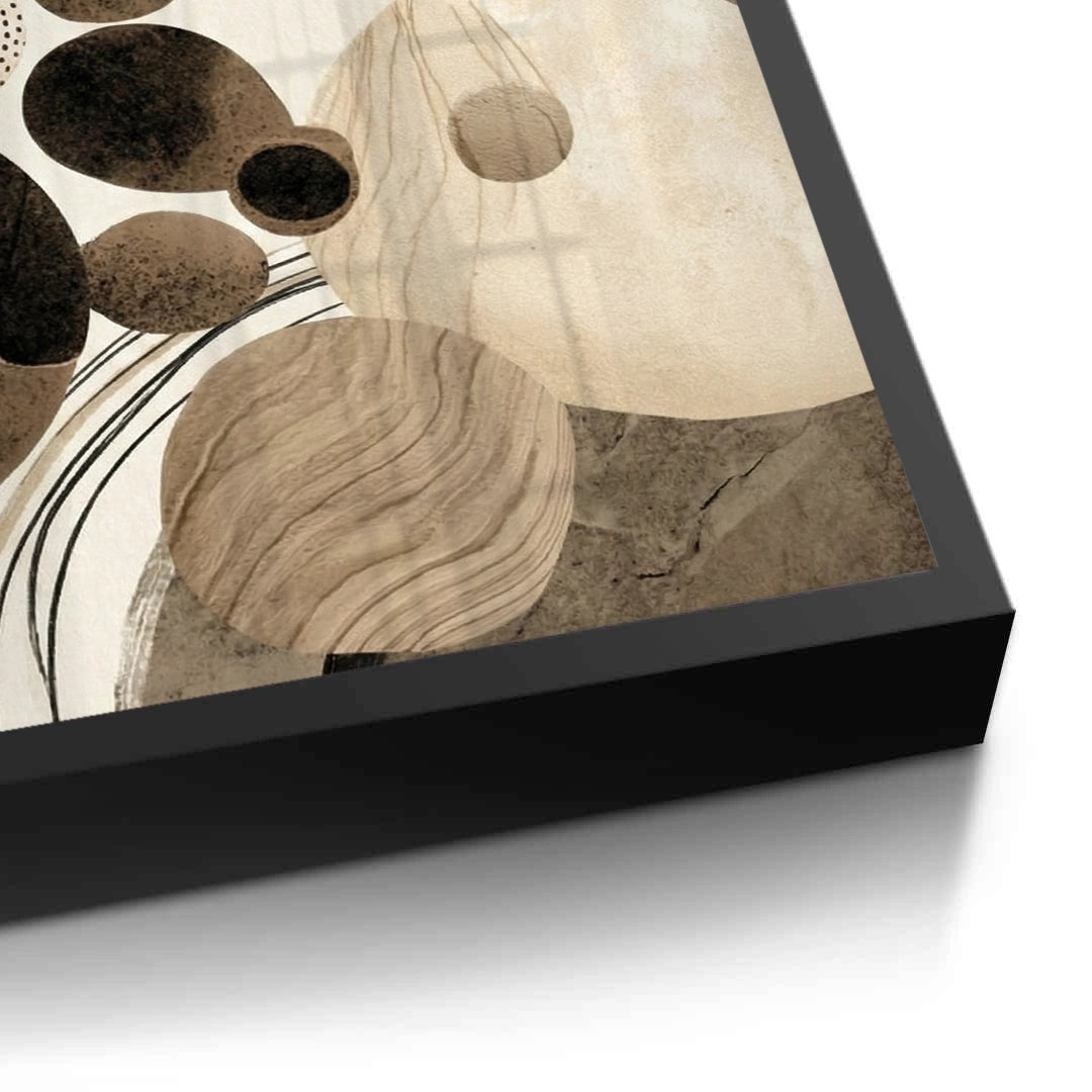 2Contemporary Abstract Earth Tone - Fine Art