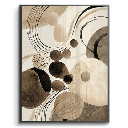 Contemporary Abstract Earth Tone - Fine Art
