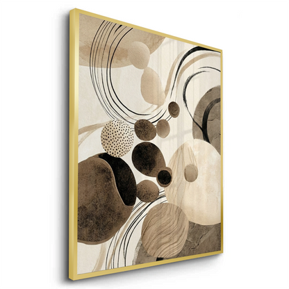 Contemporary Abstract Earth Tone - Fine Art