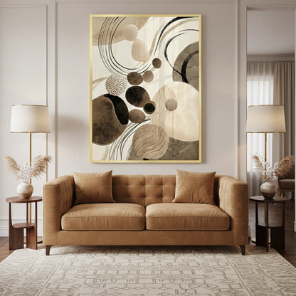 Contemporary Abstract Earth Tone - Fine Art