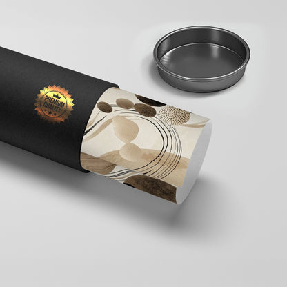 Contemporary Abstract Earth Tone - Poster