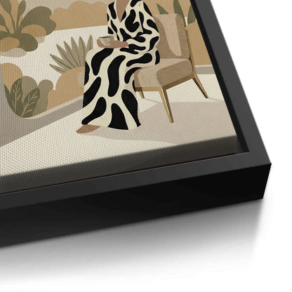 Contemporary Abstract Woman - Canvas